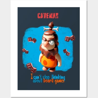 Caveman Posters and Art